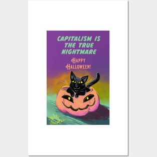 Capitalism is the true nightmare Posters and Art